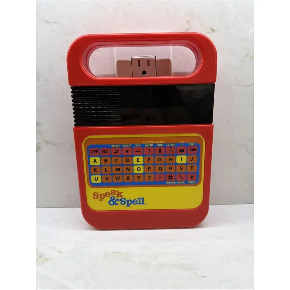 Speak And Spell Kahootz Classic Learning Model #09624 Tested Very Clean Retro